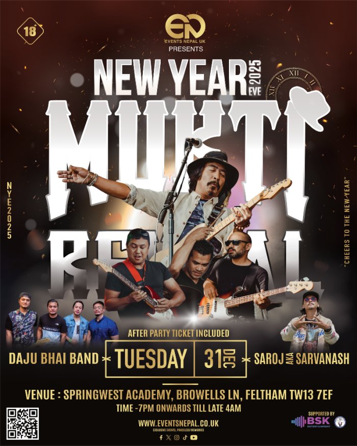 New Year Eve 2025 with Mukti & Revival